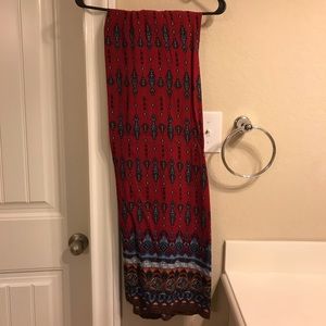 Boho wine pocket maxi